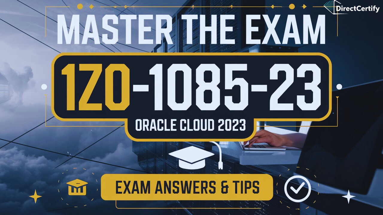 Mastering the 1Z0-1085-23 Oracle Cloud Infrastructure 2023 Exam Answers