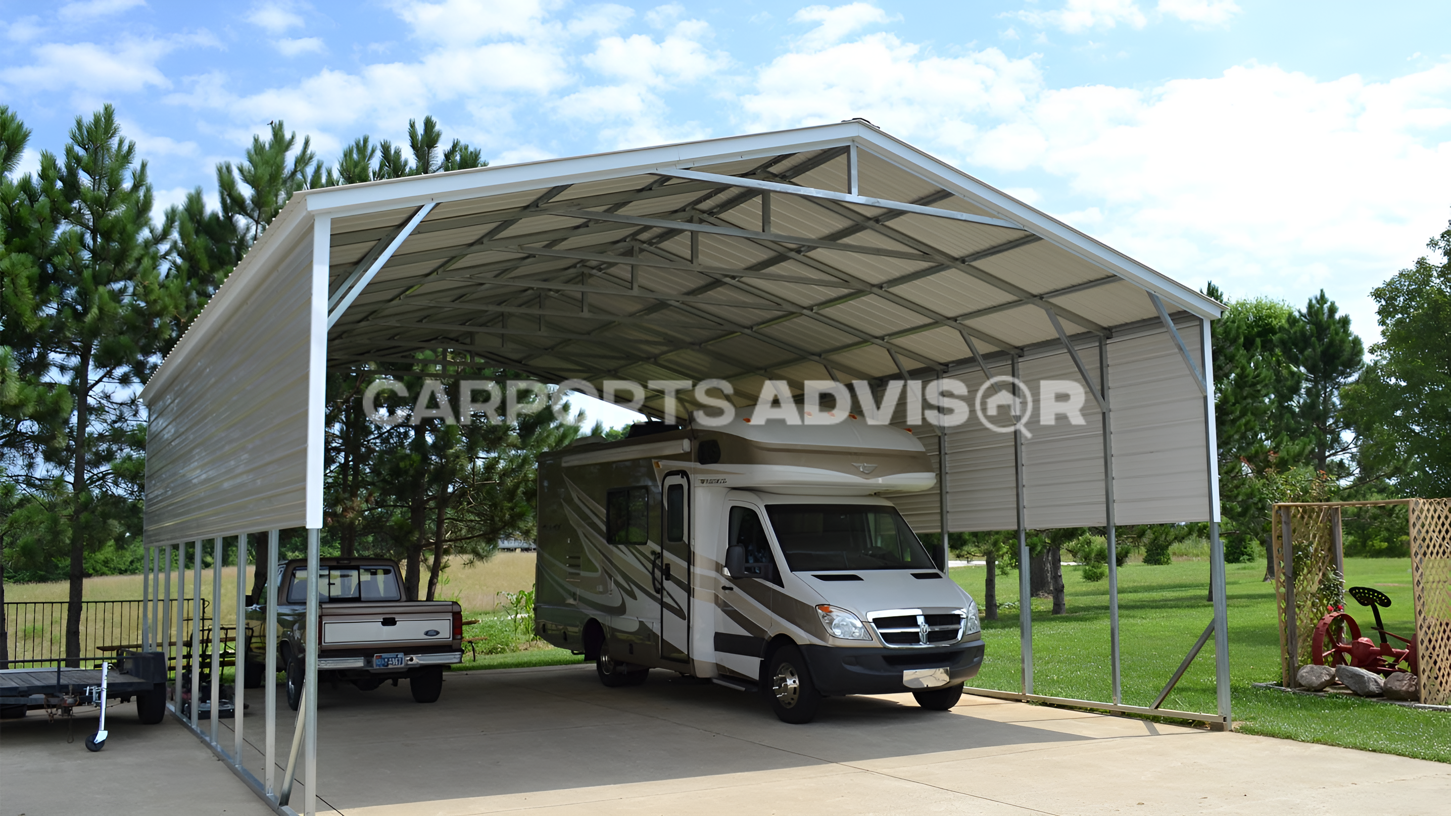 Steel RV Covers