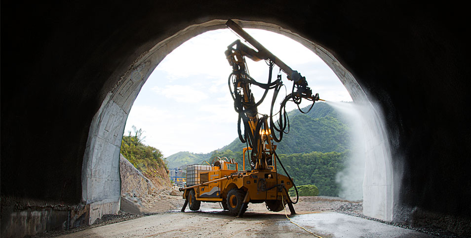 Civil Engineering Shotcrete and Minecrete in South Africa