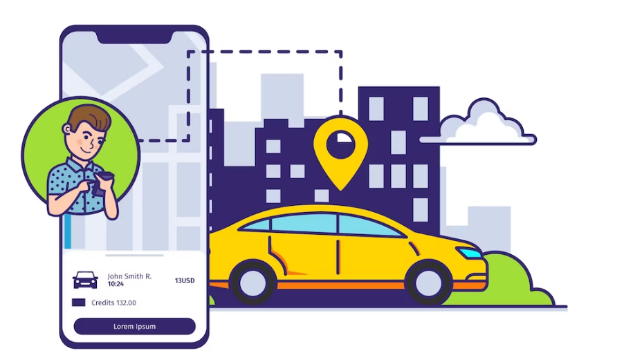 taxi booking app development