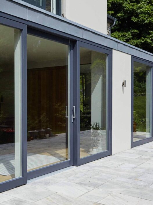 Aluminium sliding doors