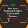 Best Myob Assignment Help in Australia for Students