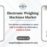 Electronic Weighing Machines Market