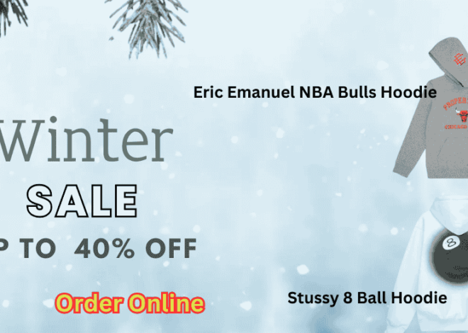 Winter-Ready Hoodies Eric Emanuel NBA Bulls Hoodie vs. Stussy 8 Ball Hoodie