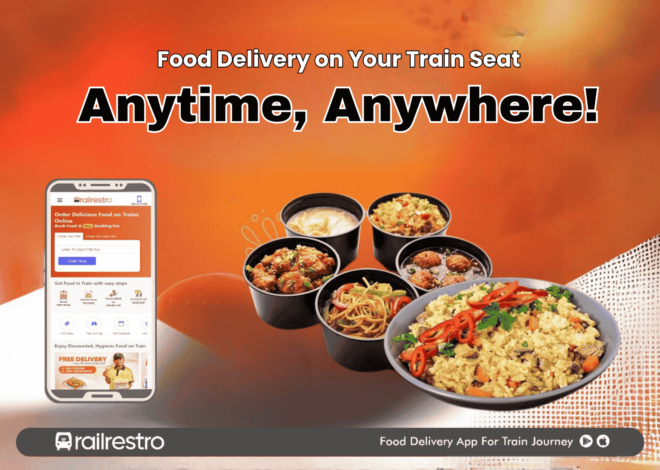 Order Green Salad on Trains Via RailRestro eCatering App