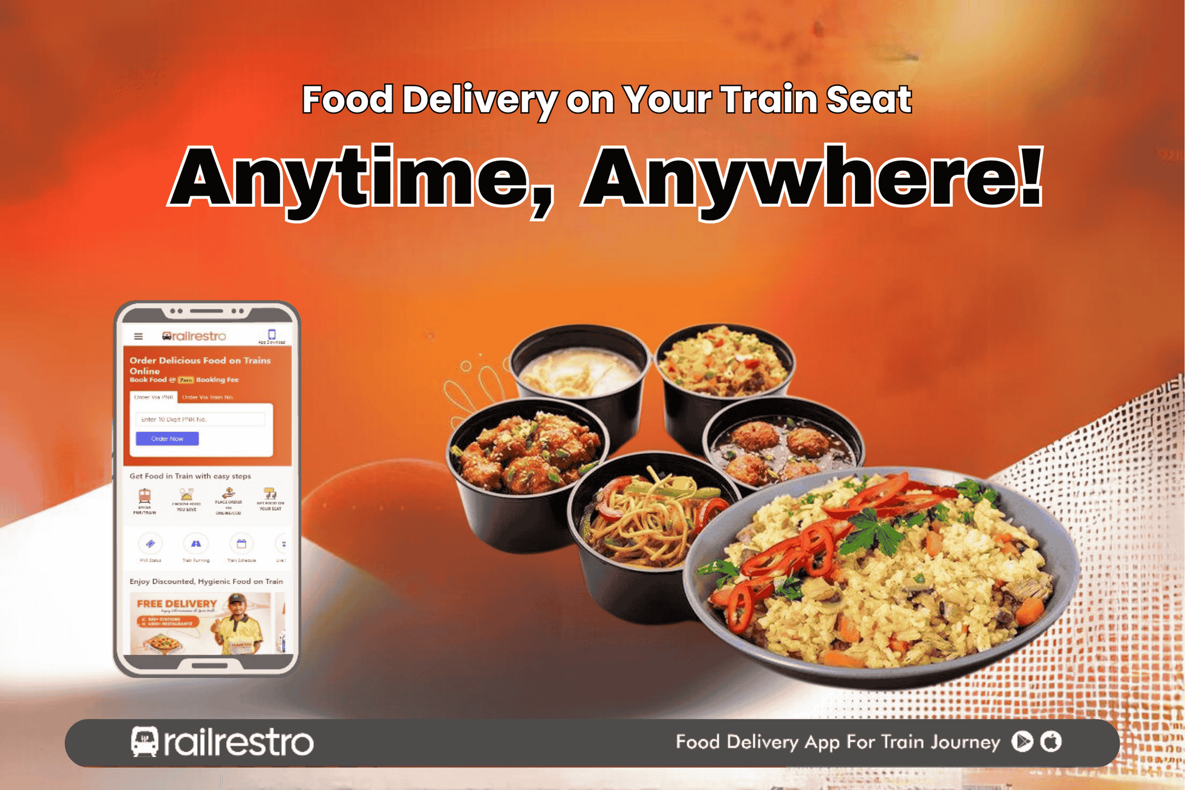 Order Butter Milk on Trains Via RailRestro eCatering App