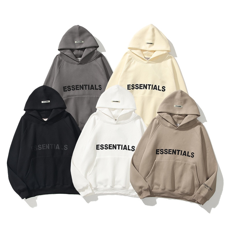 Brown Essentials Hoodie: