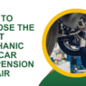 Car Suspension Repair Dubai