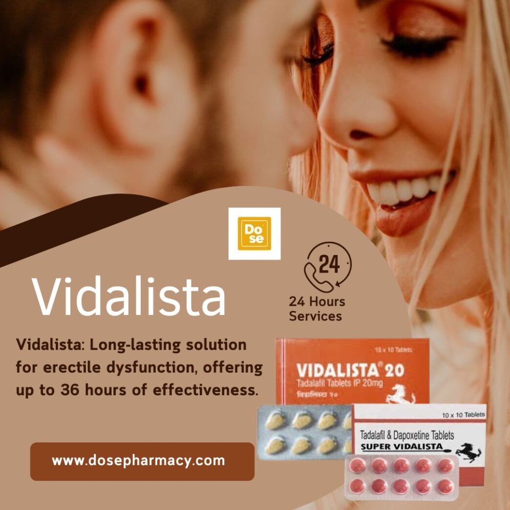 Follow these steps to use Vidalista effectively