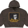 True Drew Boxy hoodie vintage black