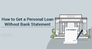 bank statement loan