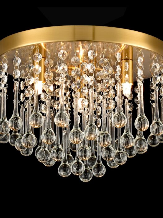 crystal light fittings