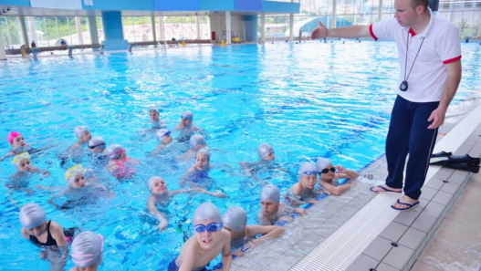 Swimming Class At Yio Chu Kang