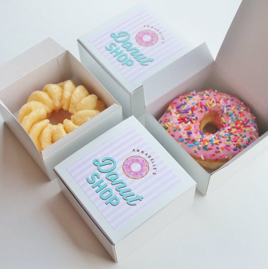 donut boxes