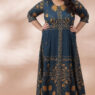 Plus Size Anarkali Dress