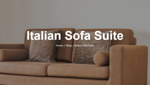 Italian sofa designs