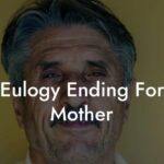 Eulogy for mother