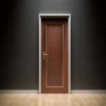 black door handles