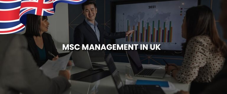 MSc Management in UK
