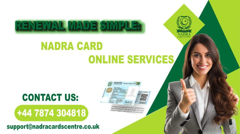 nadra card renewal