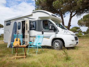 GVWR rated tiny house trailer with reinforced steel frame
