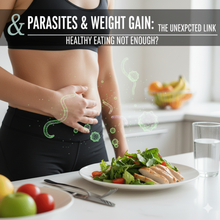 can parasites cause weight gain