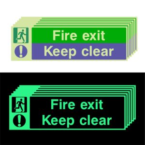 Photoluminescent Signs