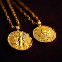 this is show how to selling gold jewellery in australia.there are 2 gold coin.