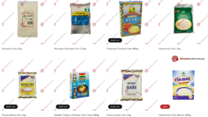 Enjoy Authentic African Fufu and Garri