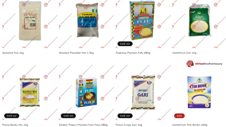 Enjoy Authentic African Fufu and Garri